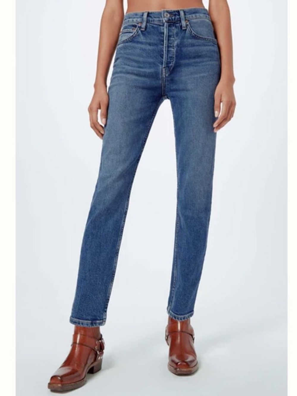 Re/Done 90’s High Rise Ankle Crop